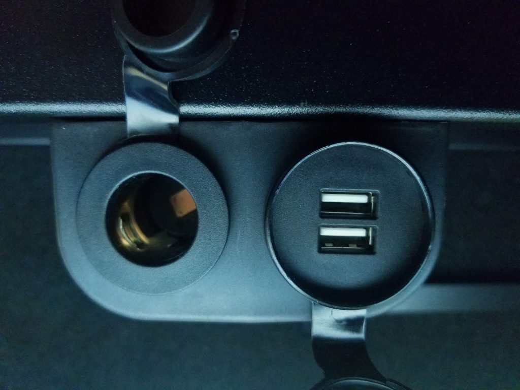 Light Kit - USB & 12v Socket in hunting blind