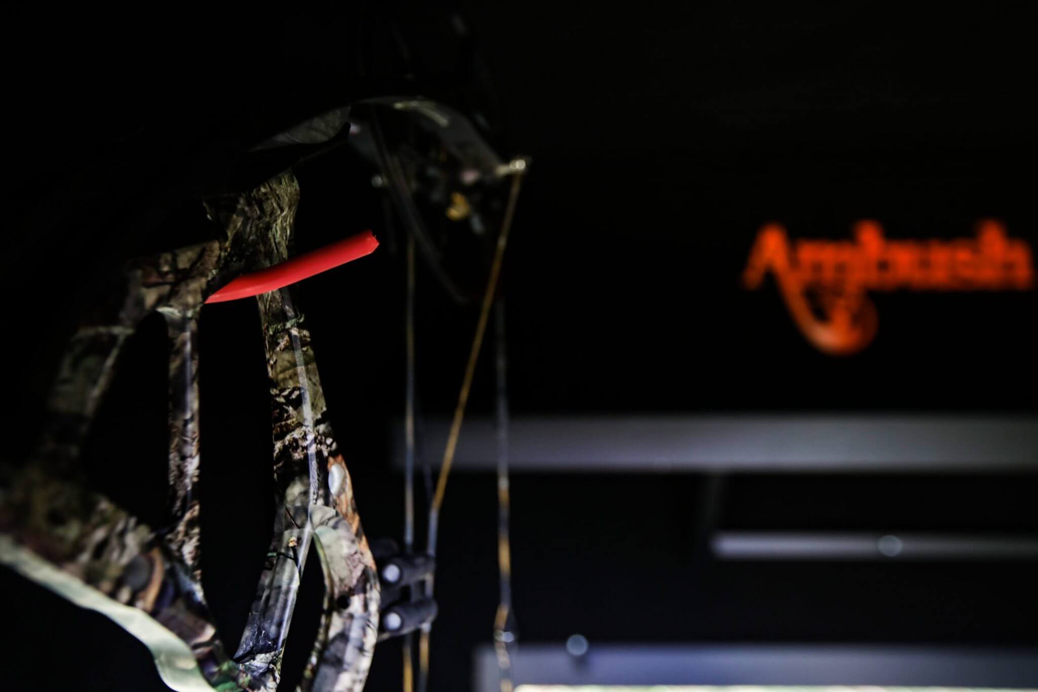 Ambush Bow Hanger Bow Hanger in Ambush Hunting Blind
