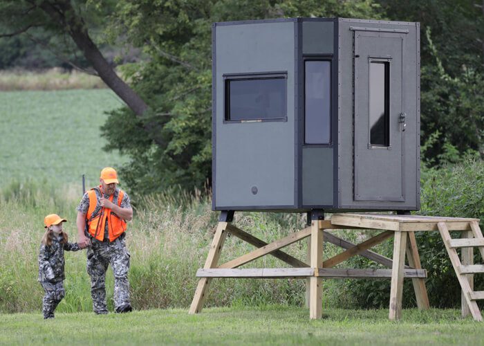 8A7A9129 Stalker Hunting Blind Family
