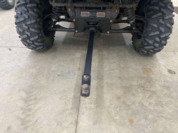 37-inch extended receiver hitch ball mount