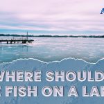 Where to ice fish on a lake