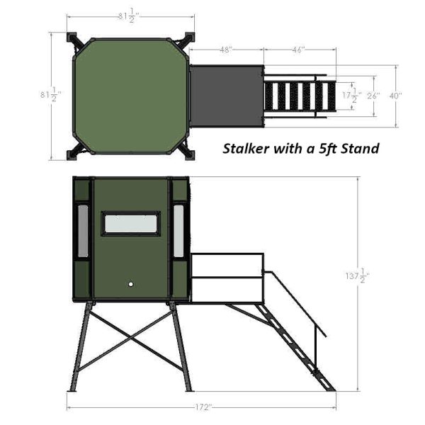 5ft Stalker Stand